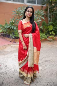 Sahithi Avanchi at Silk & Cotton Fab Of India 2020