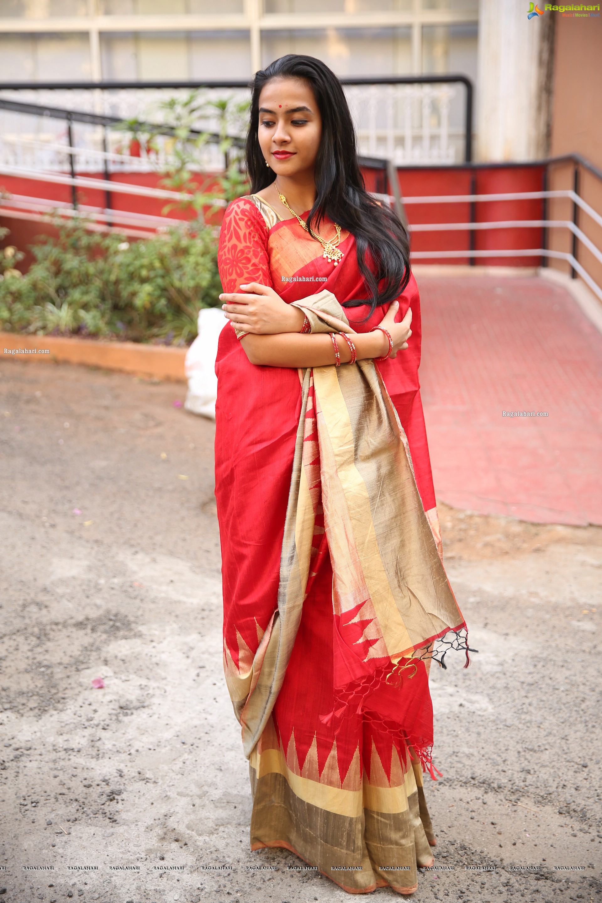 Sahithi Avanchi at Silk & Cotton Fab Of India 2020 - HD Gallery