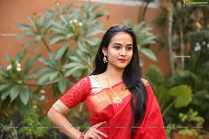 Sahithi Avanchi at Silk & Cotton Fab Of India 2020