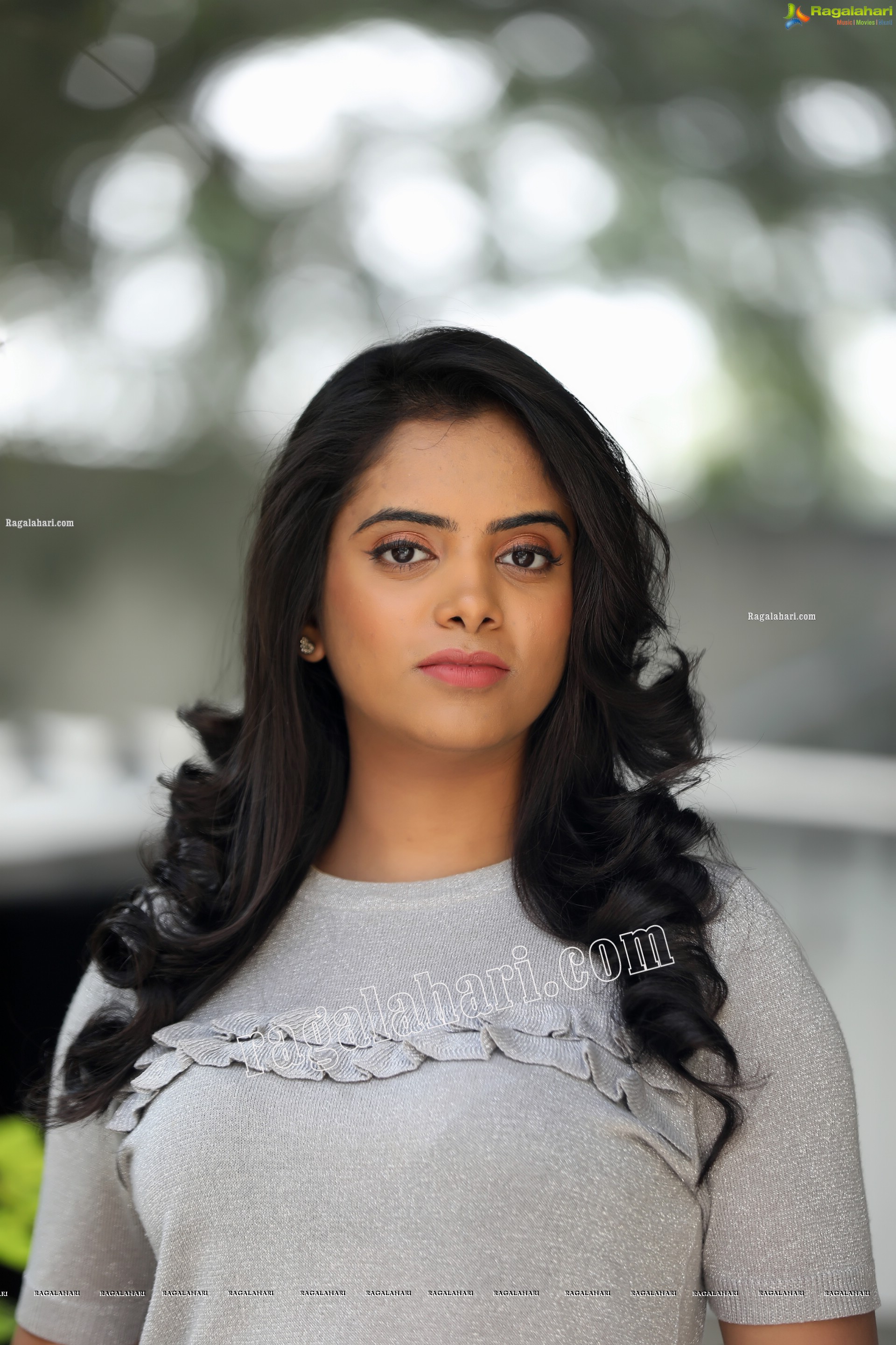 Sameera Reddy G in Gray T-Shirt and Black Shorts Exclusive Photo Shoot