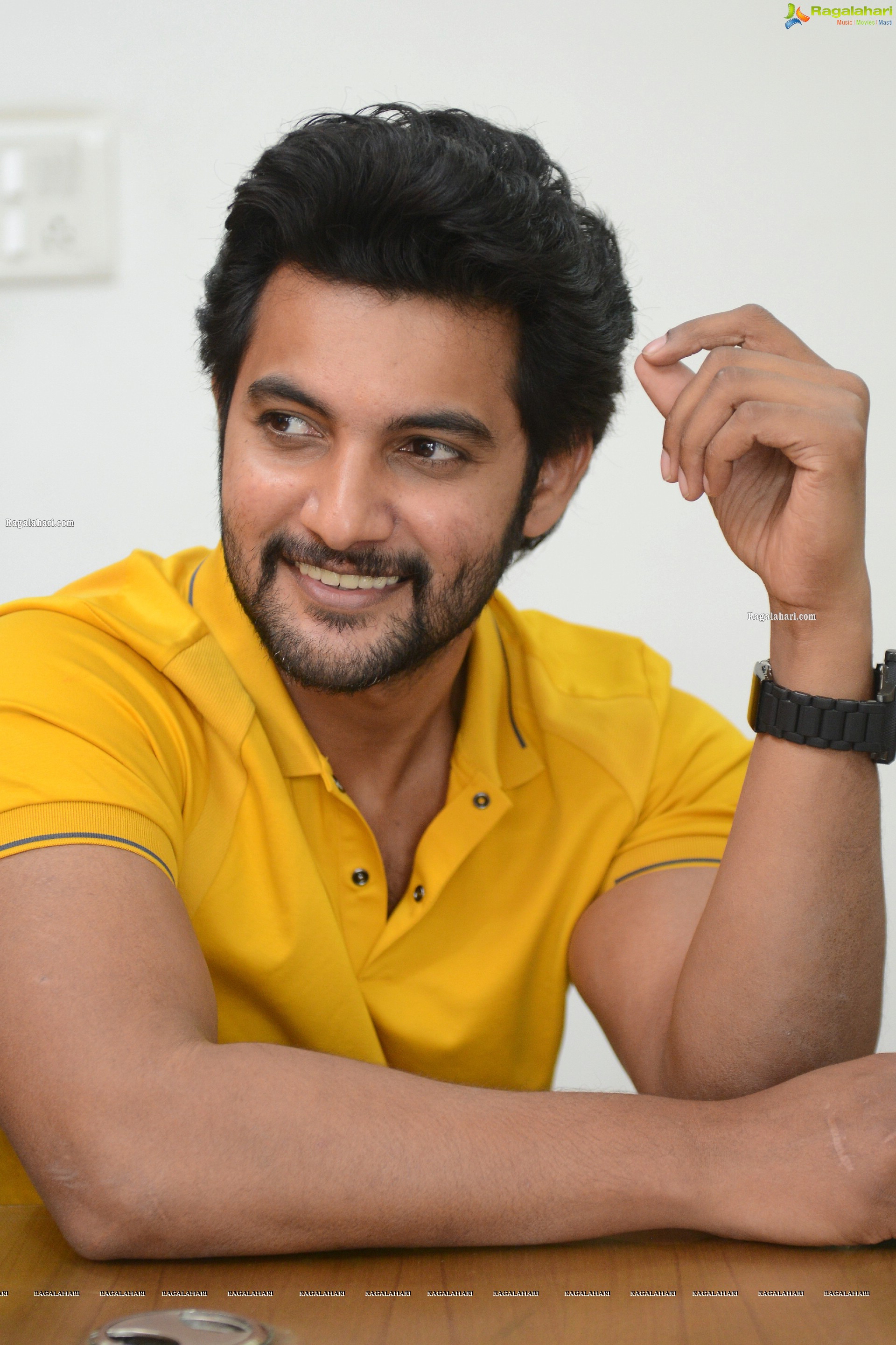 Aadi Saikumar at Sashi Movie Interview, HD Photo Gallery