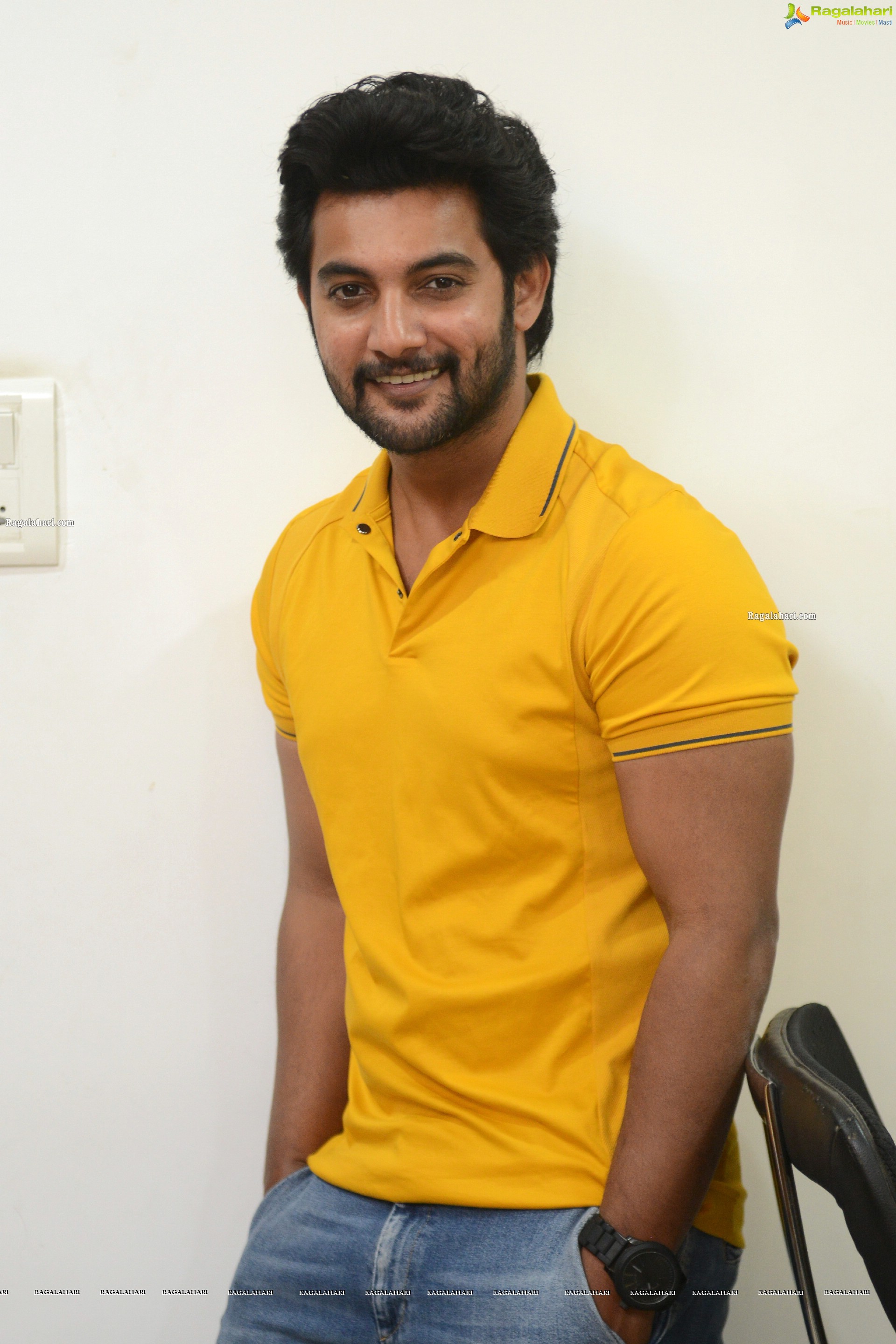 Aadi Saikumar at Sashi Movie Interview, HD Photo Gallery