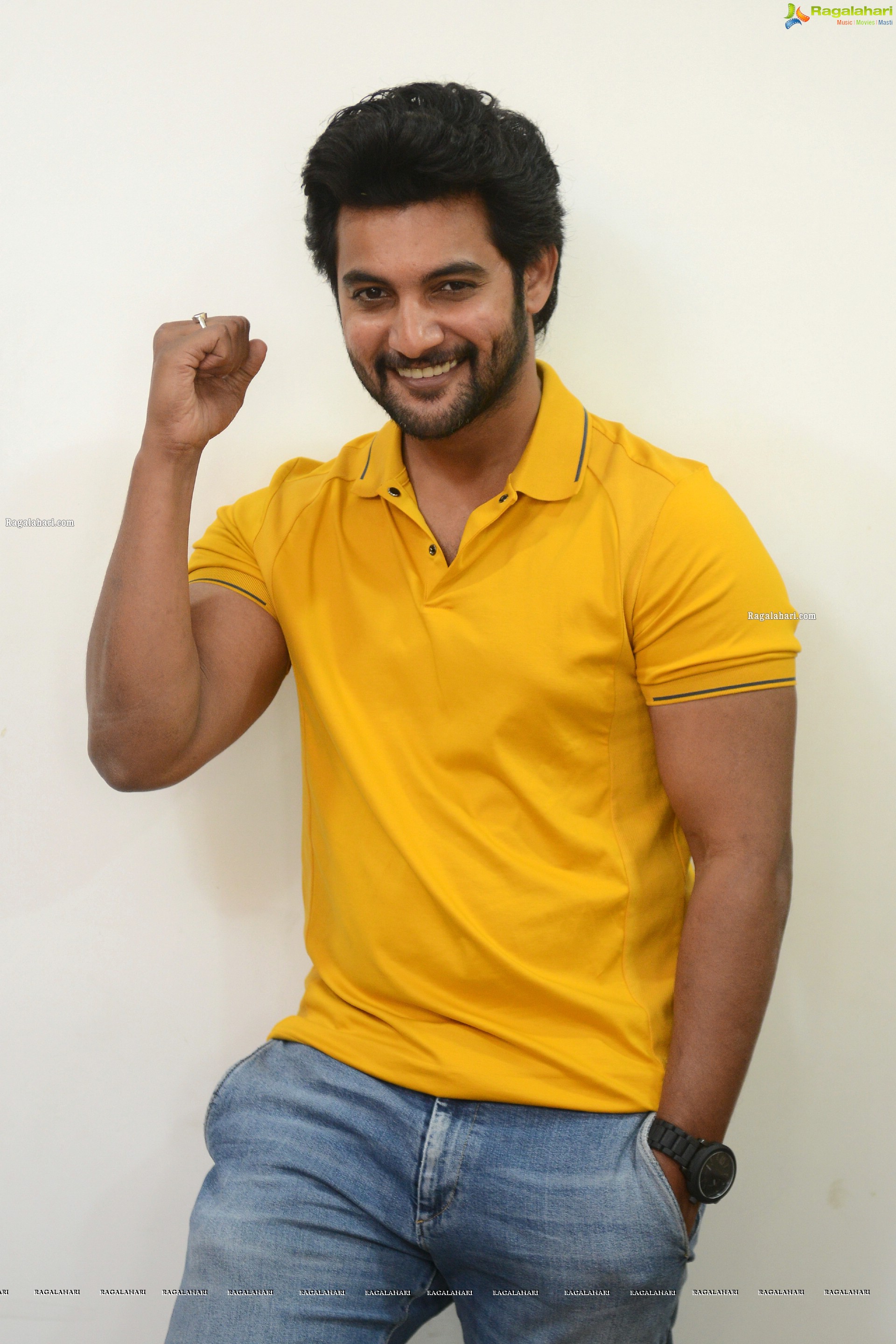 Aadi Saikumar at Sashi Movie Interview, HD Photo Gallery