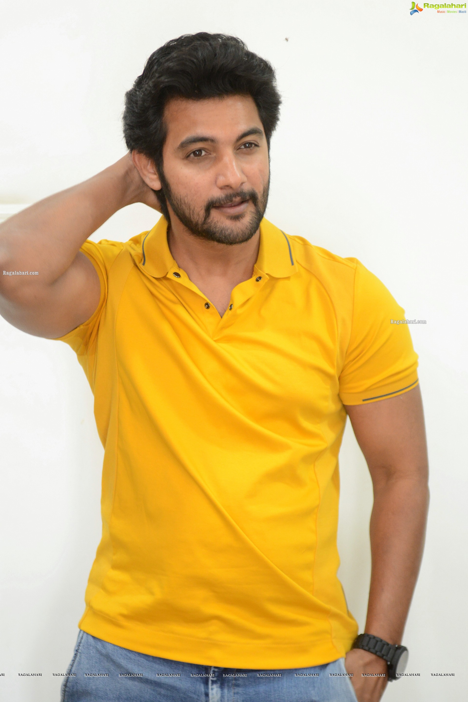 Aadi Saikumar at Sashi Movie Interview, HD Photo Gallery