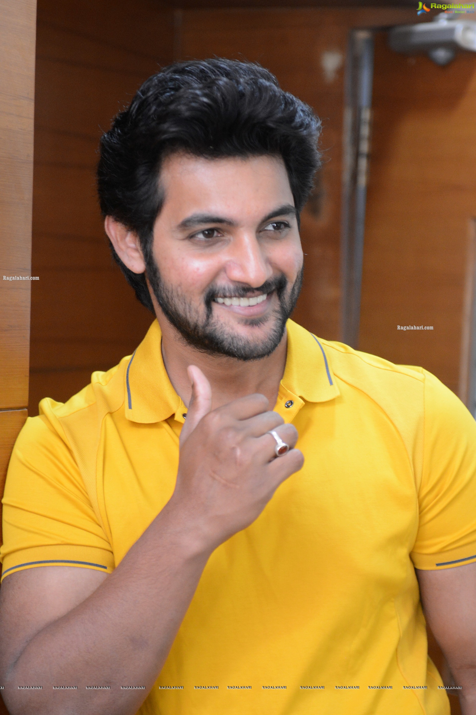 Aadi Saikumar at Sashi Movie Interview, HD Photo Gallery