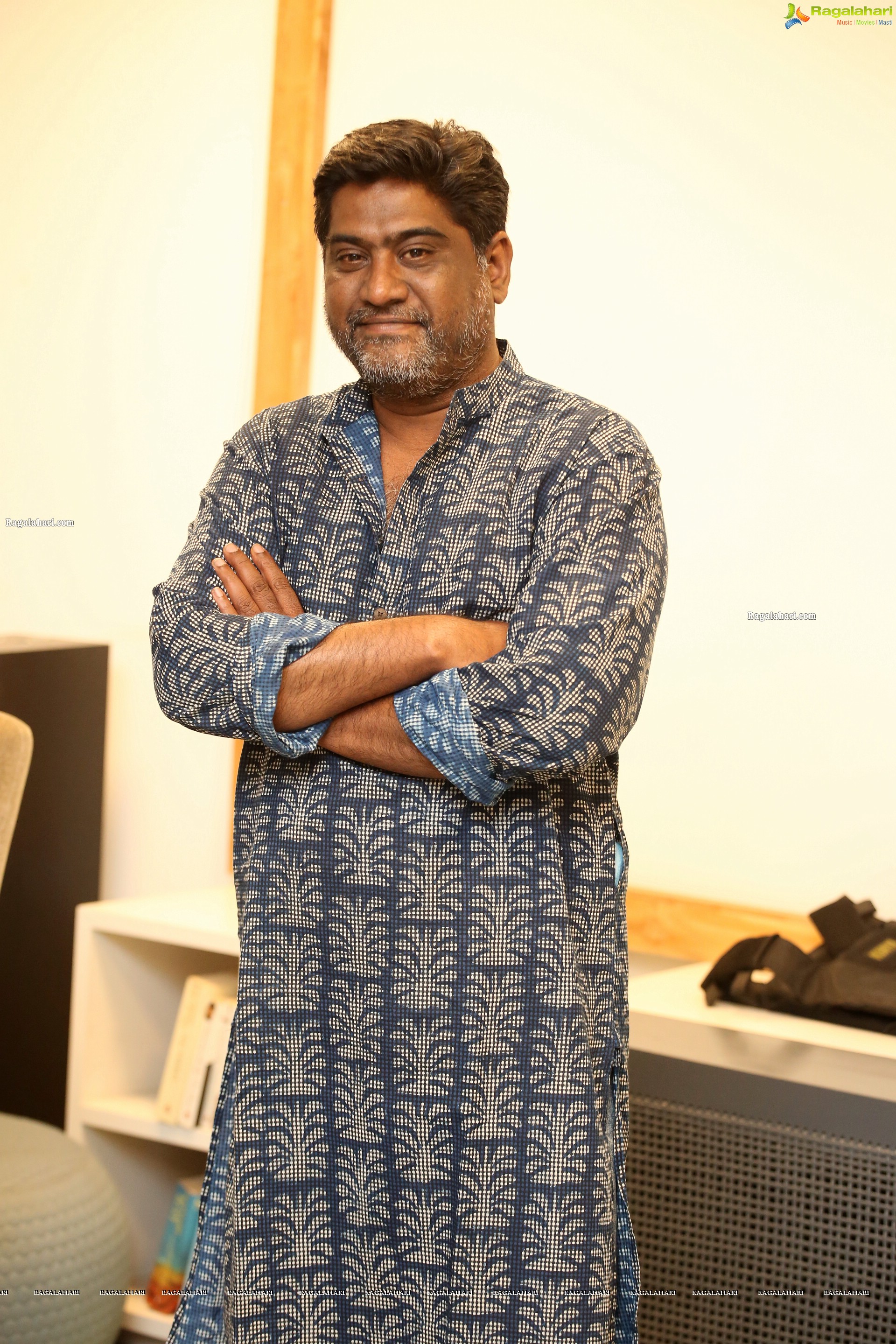 Director Ahishor Solomon at Wild Dog Movie Interview, HD Photo Gallery