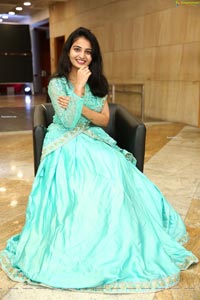 Ananya Nagalla in Cyan Blue Lehenga Choli