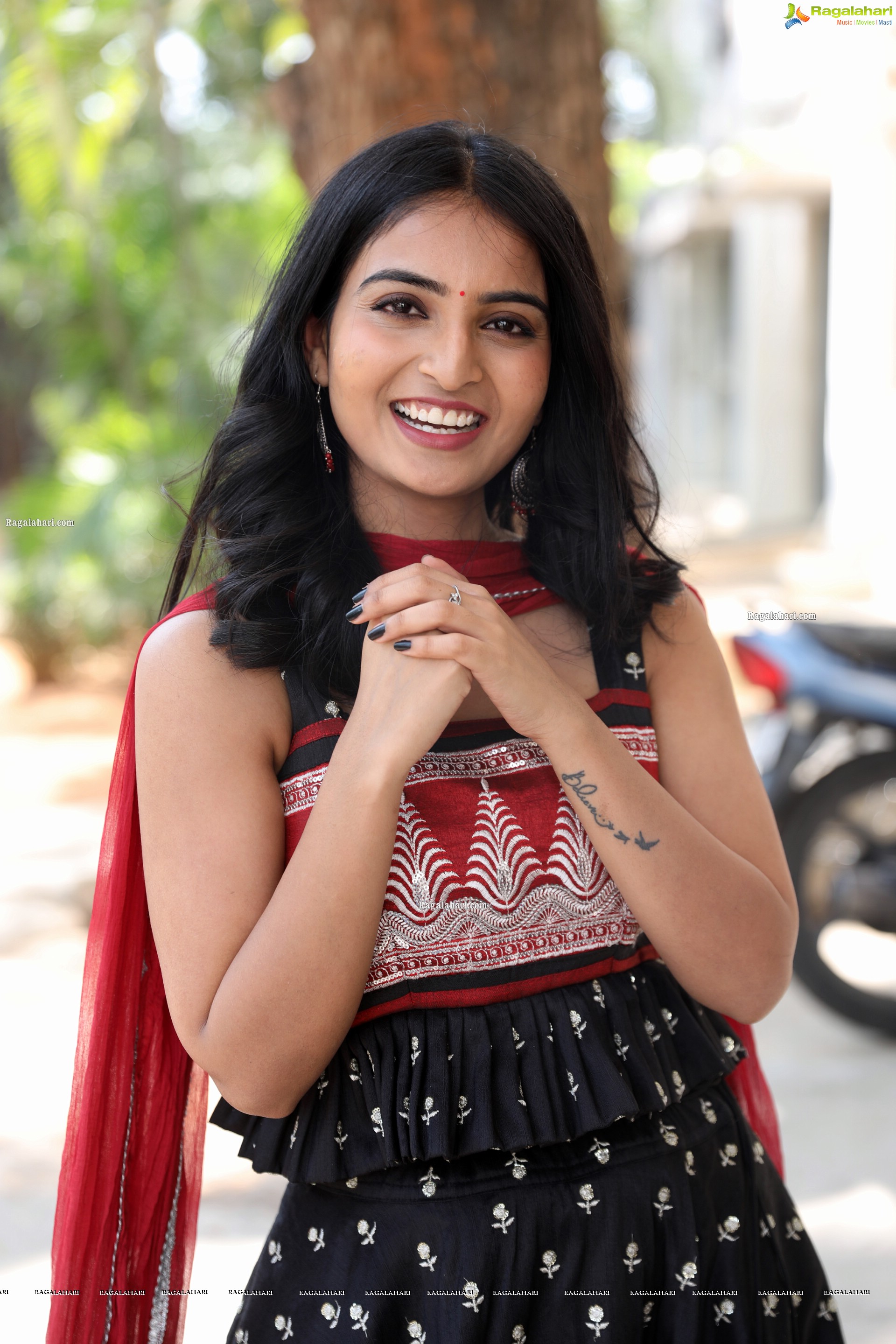 Ananya Nagalla at Playback Movie Success Meet, HD Photo Gallery