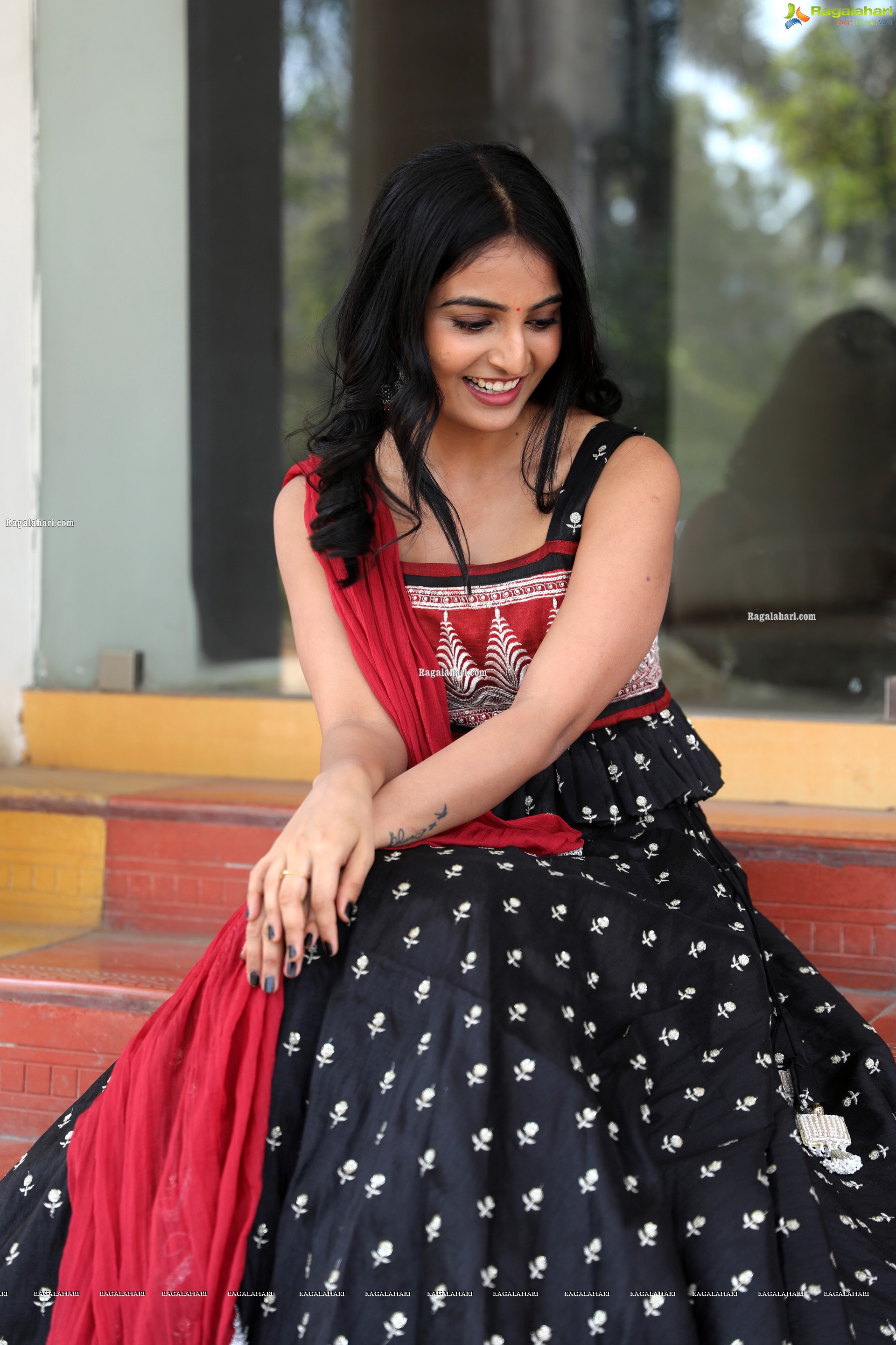 Ananya Nagalla at Playback Movie Success Meet, HD Photo Gallery