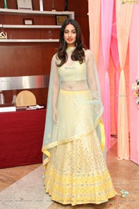 Archana Ravi in Pale Yellow Lehenga Choli