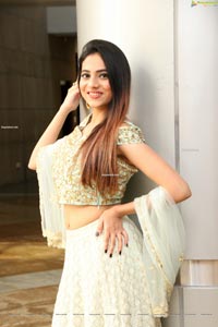 Dimple Thakur in Light Pastel Green Lehenga Choli