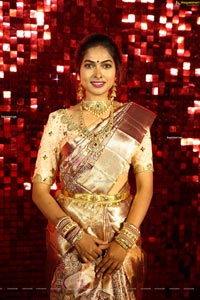 Bigg Boss 4 Telugu Contestant Divi Vadthya in Silk Saree