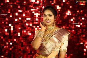 Bigg Boss 4 Telugu Contestant Divi Vadthya in Silk Saree