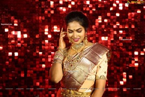 Bigg Boss 4 Telugu Contestant Divi Vadthya in Silk Saree