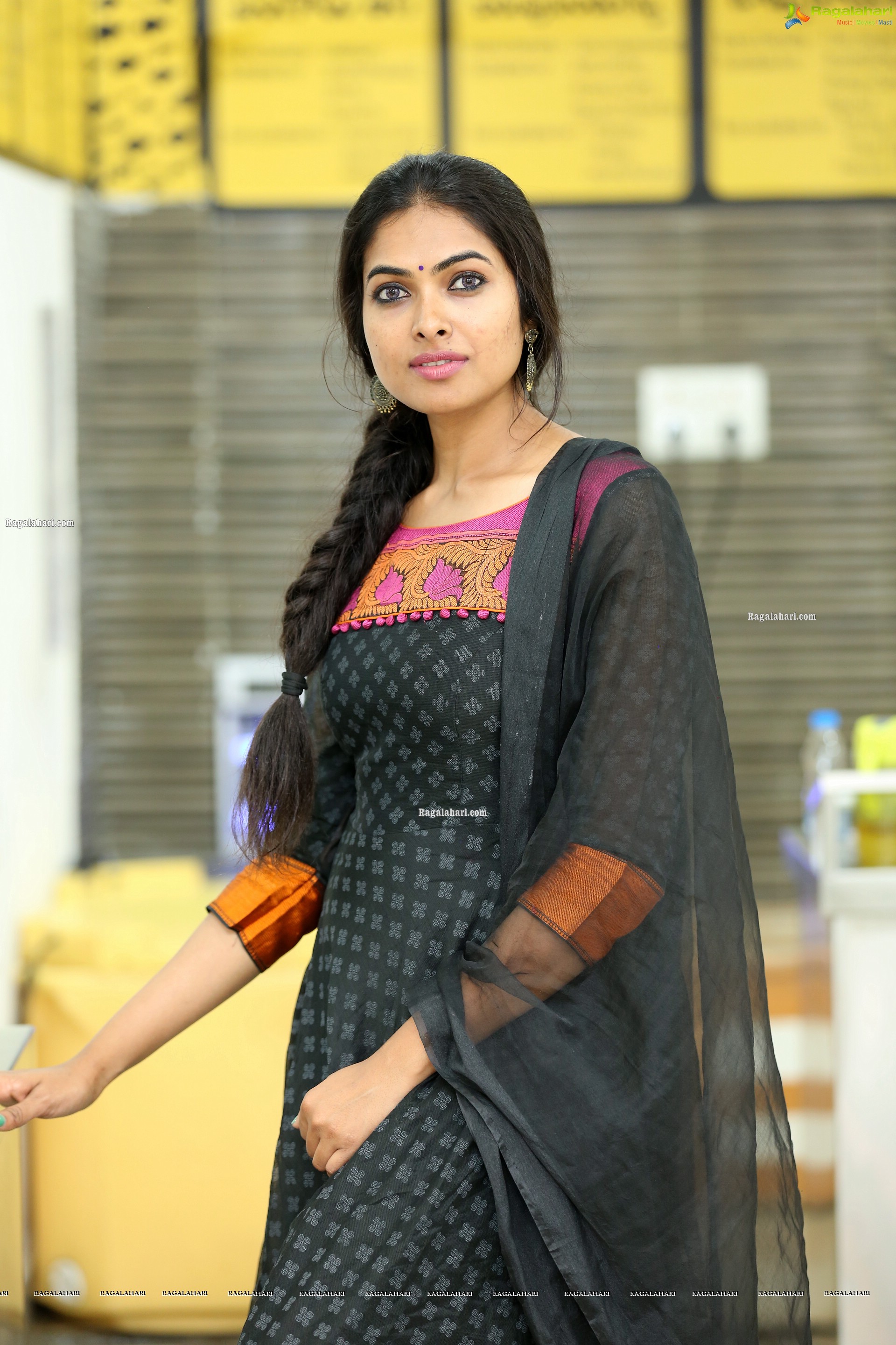 Divi Vadthya at Proteins Hygiene NonVeg Mart, HD Photo Gallery
