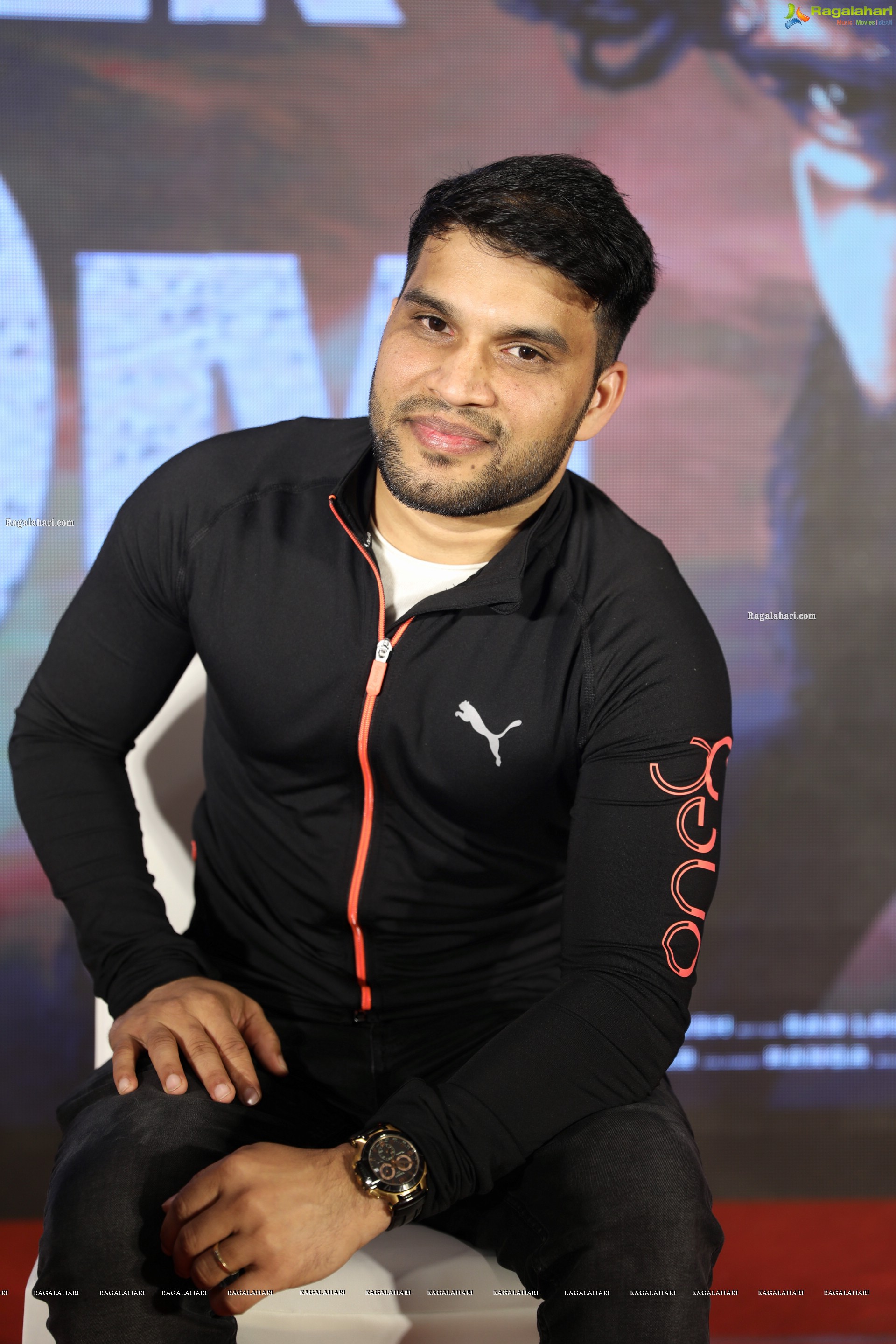 Director Dr.Pragabhal at Muddy Movie Interview, HD Photo Gallery