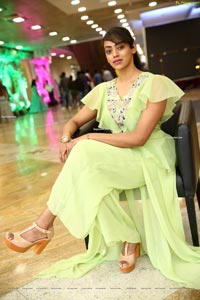 Kamakshi Bhaskarla In Pista Green Dress