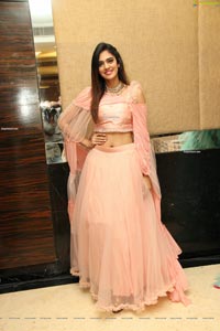 Kritya Sudha Karda in Light Peach Designer Lehenga