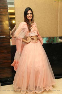 Kritya Sudha Karda in Light Peach Designer Lehenga