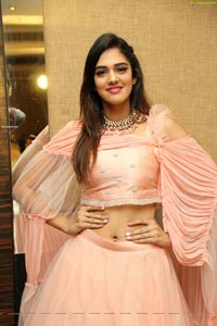 Kritya Sudha Karda in Light Peach Designer Lehenga