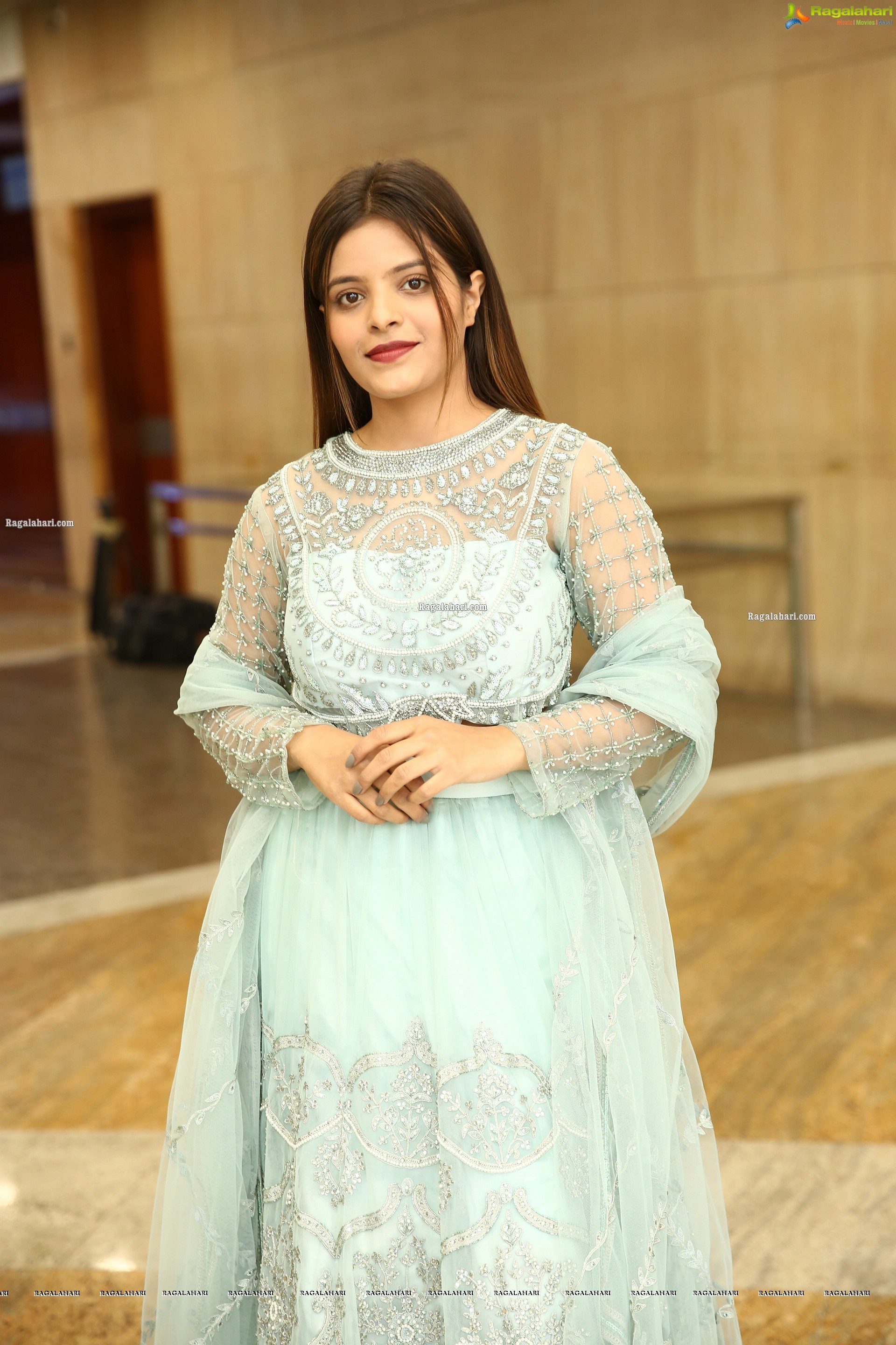 Kusumm in Light Pastel Green Lehenga Choli, HD Photo Gallery