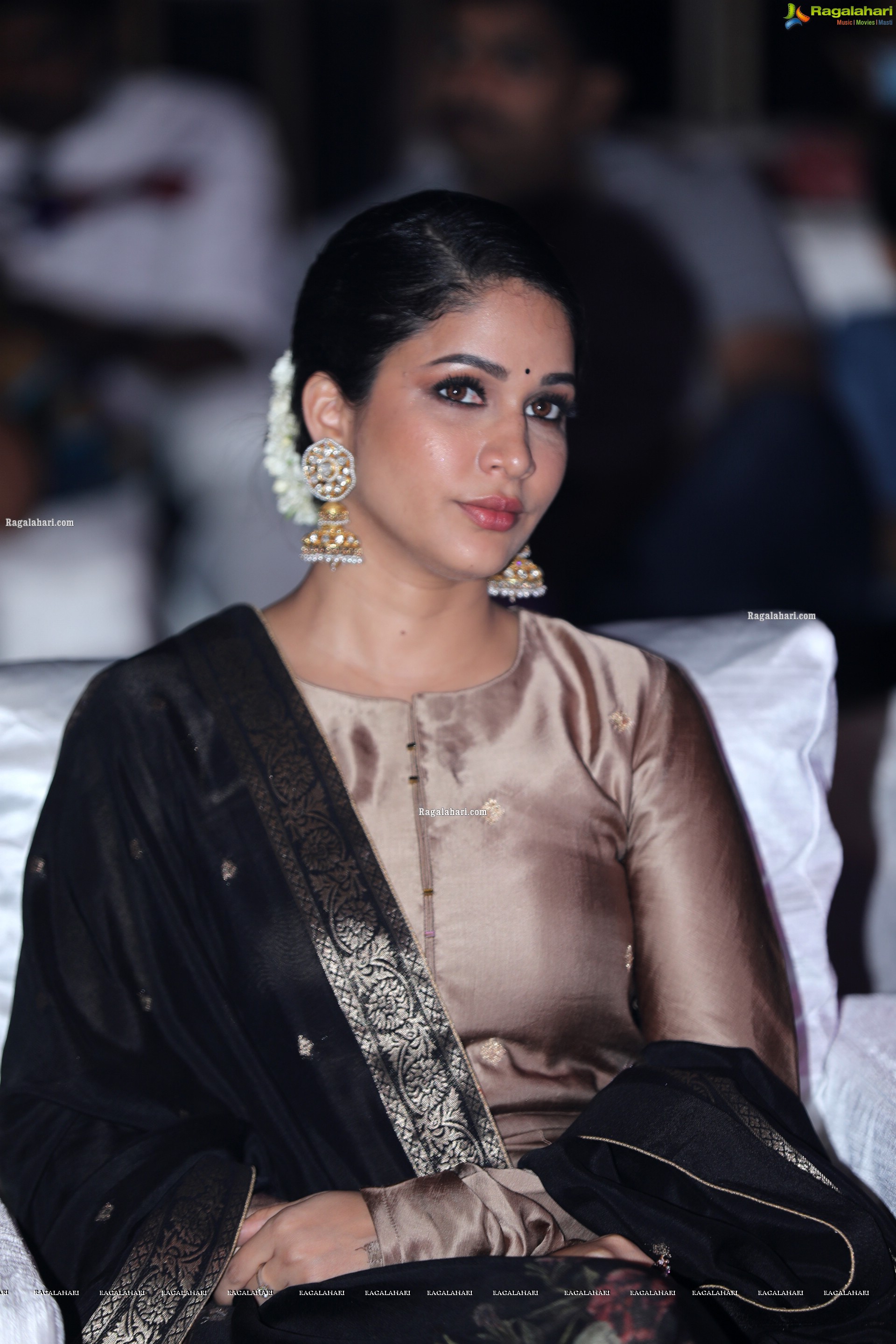 Lavanya Tripathi at Chaavu Kaburu Challaga Movie Grand Release Event, HD Gallery