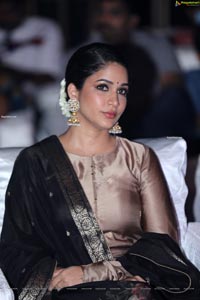 Lavanya Tripathi at Chaavu Kaburu Challaga Movie Event