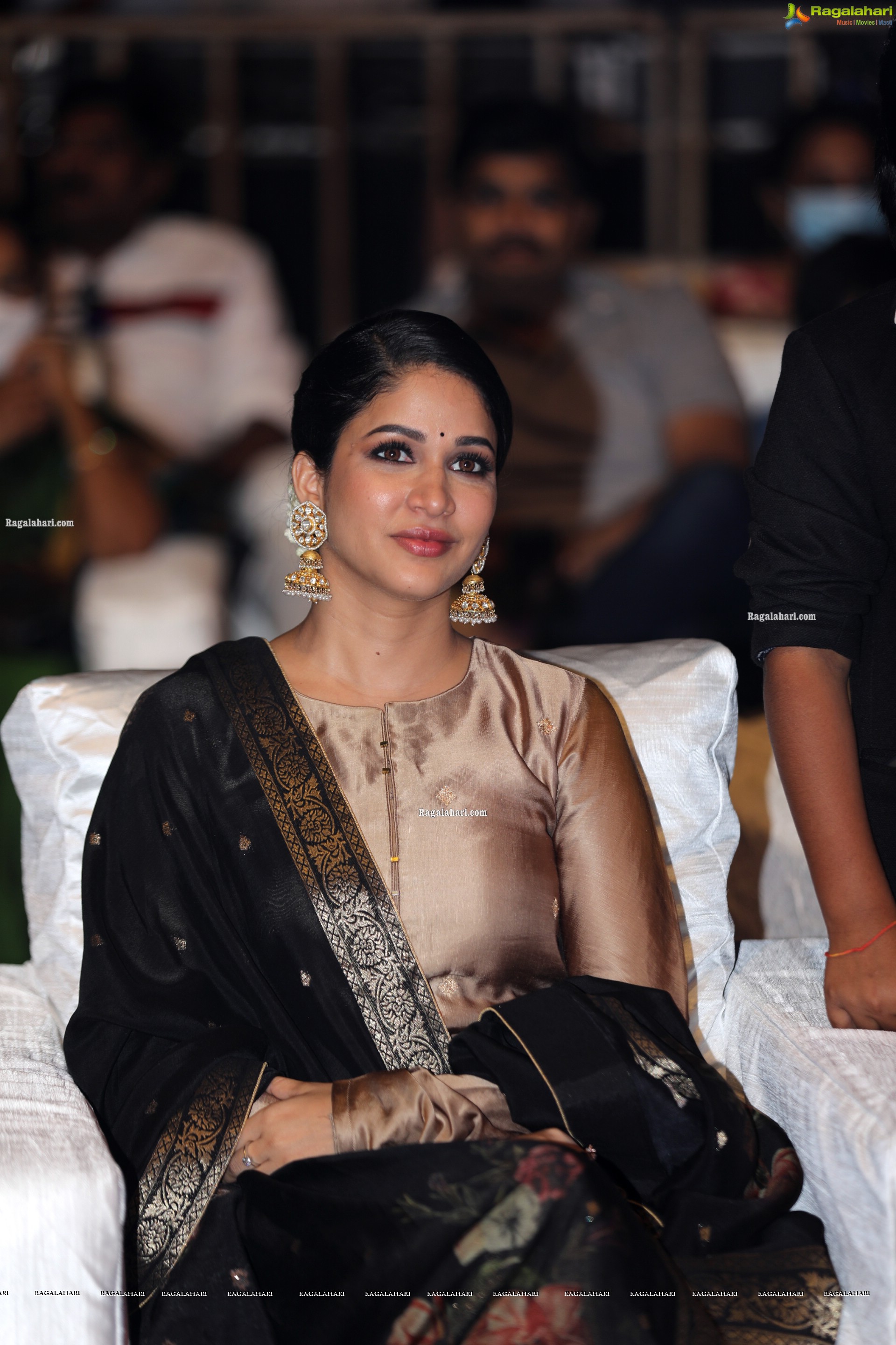 Lavanya Tripathi at Chaavu Kaburu Challaga Movie Grand Release Event, HD Gallery