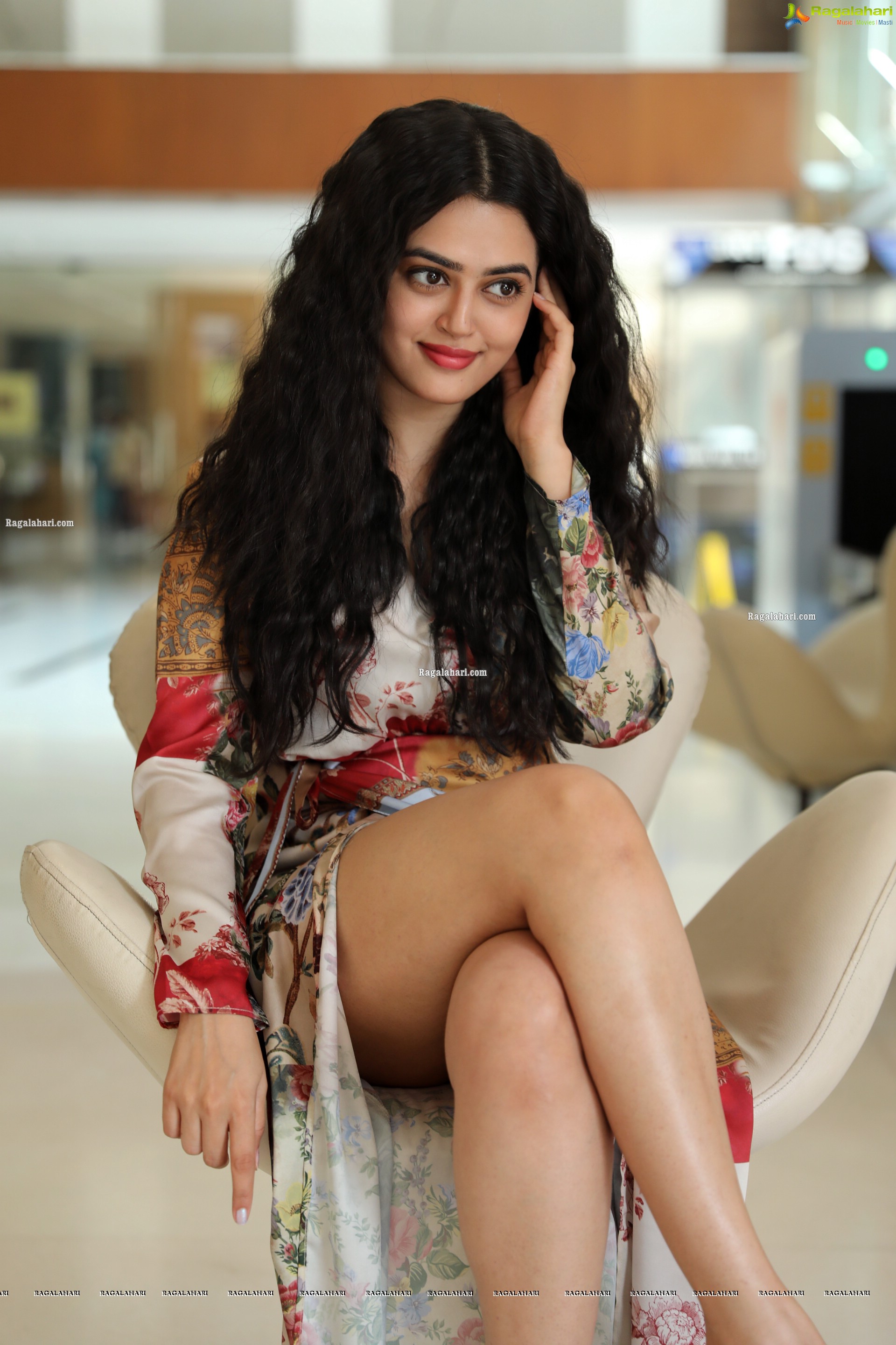 Lovely Singh at Gaali Sampath Movie Interview, HD Photo Gallery
