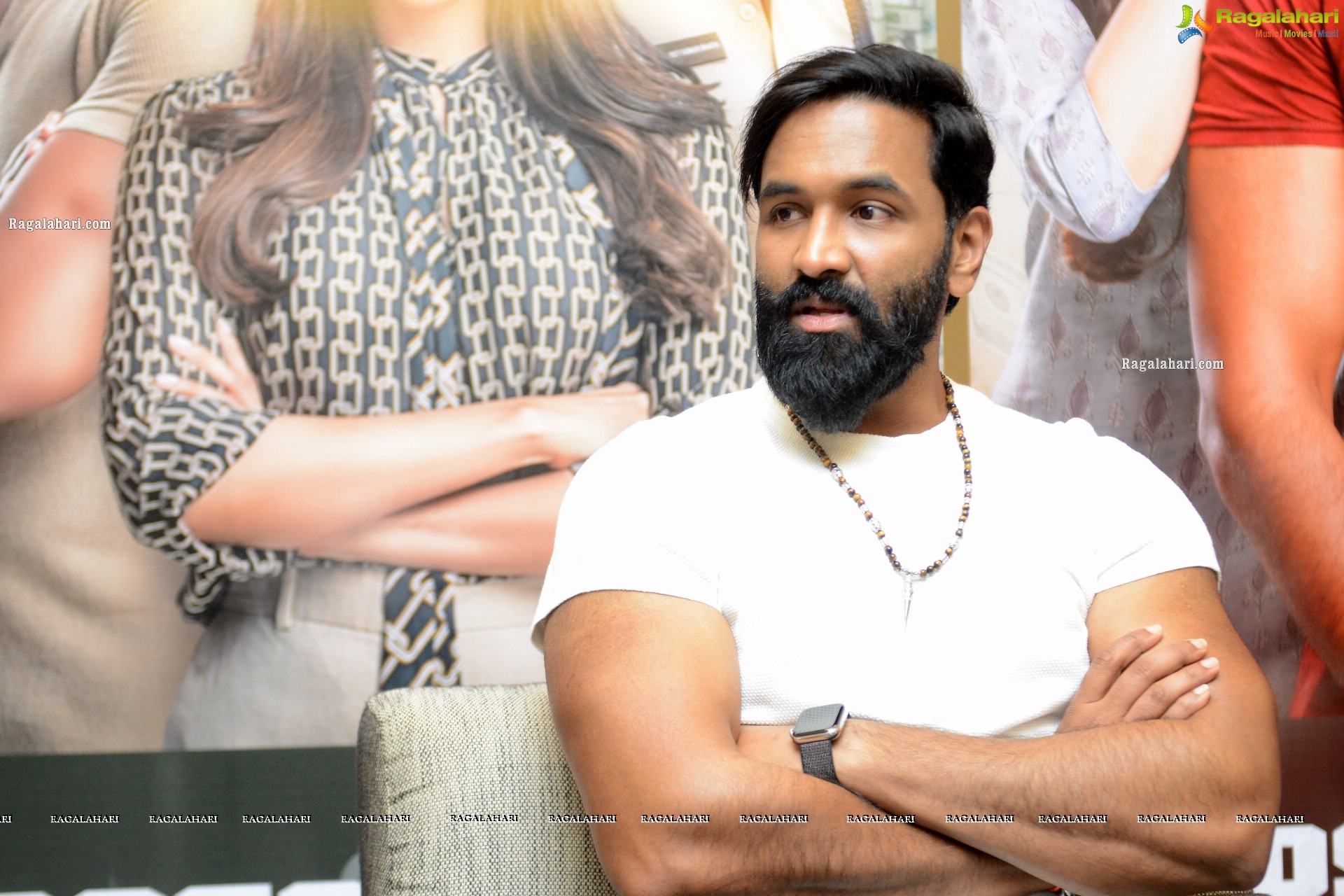 Manchu Vishnu at Mosagallu Movie Interview, HD Photo Gallery