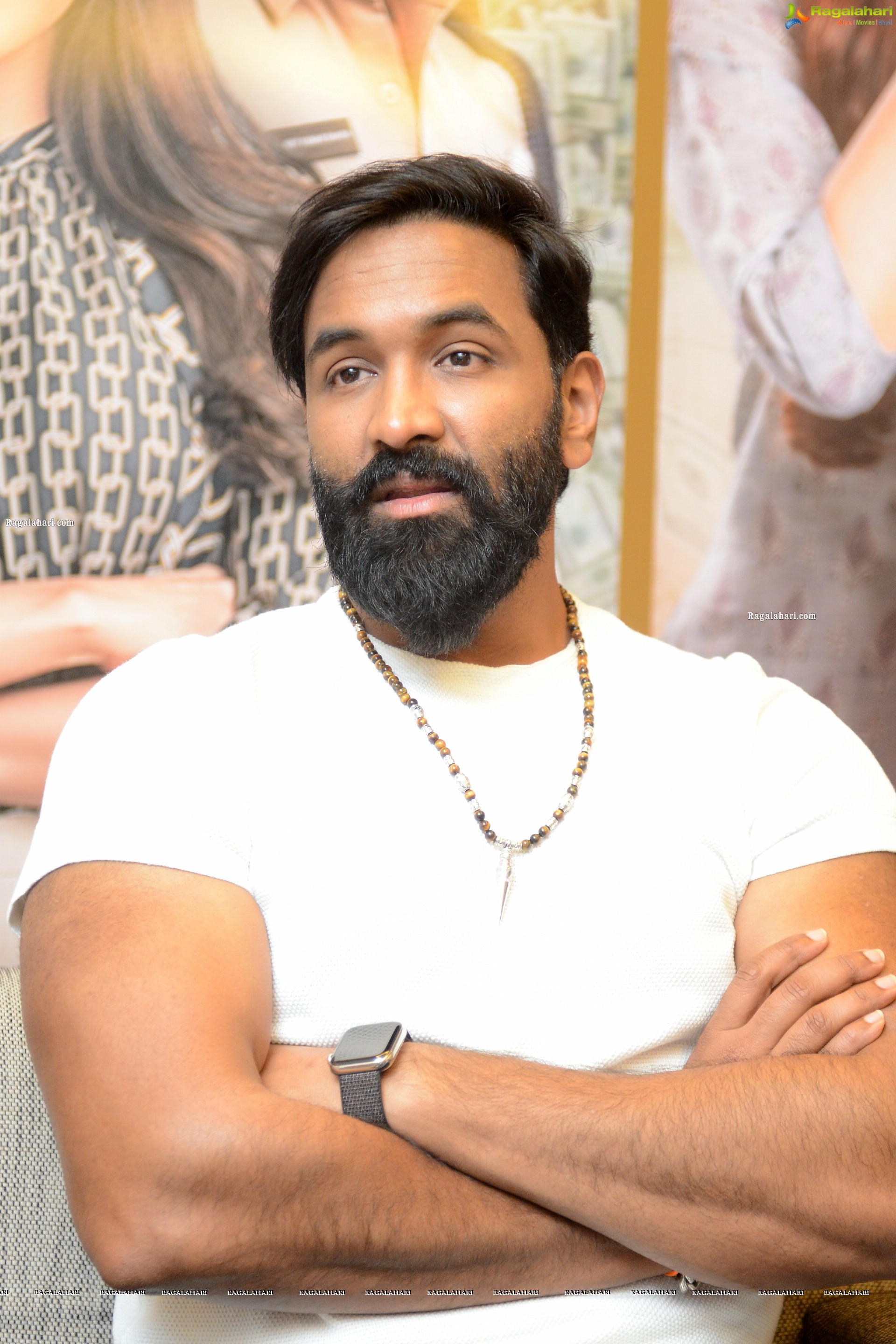 Manchu Vishnu at Mosagallu Movie Interview, HD Photo Gallery