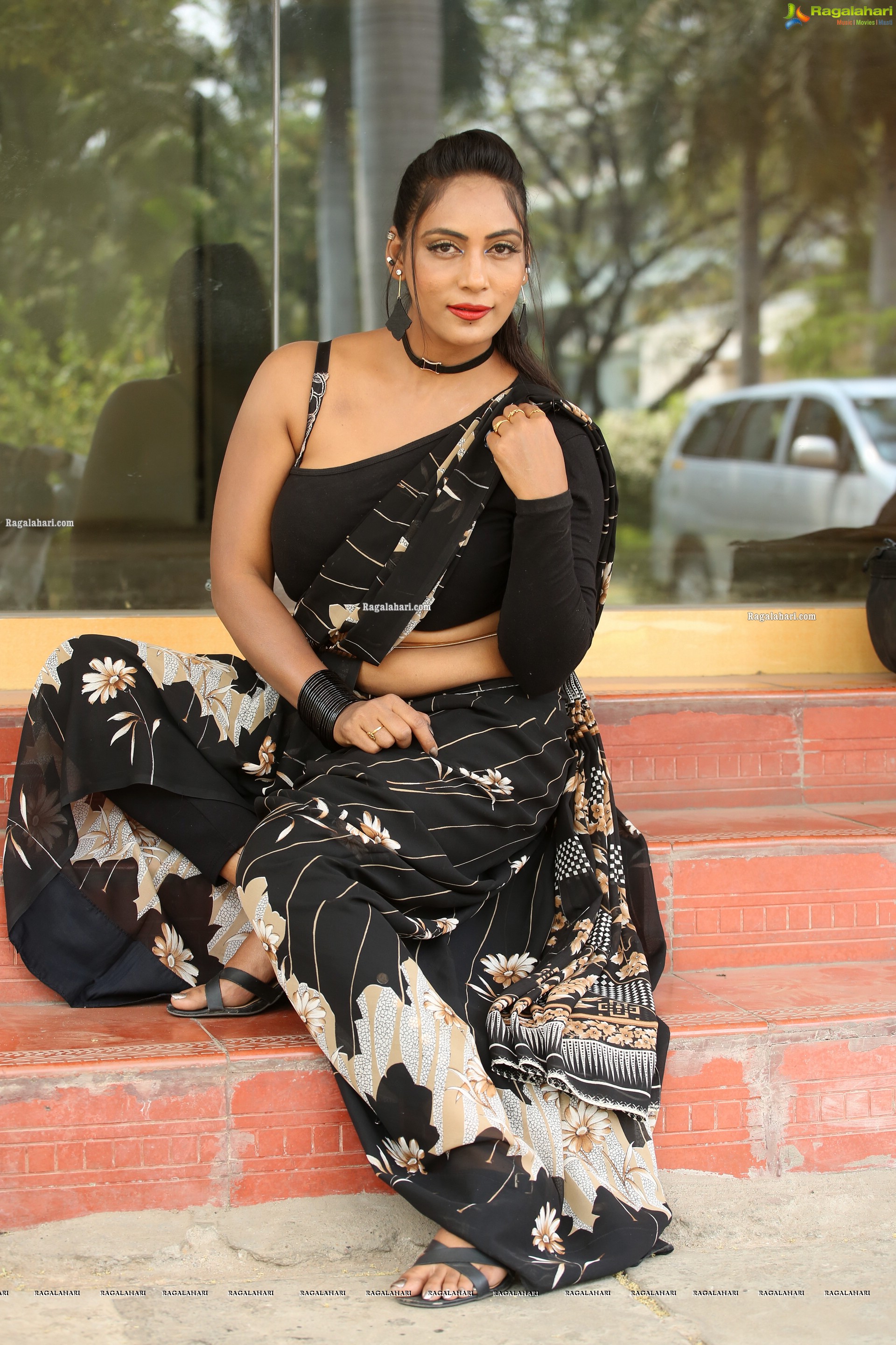 Meghana Chowdary at Ramasakkanollu Trailer Launch, HD Photo Gallery