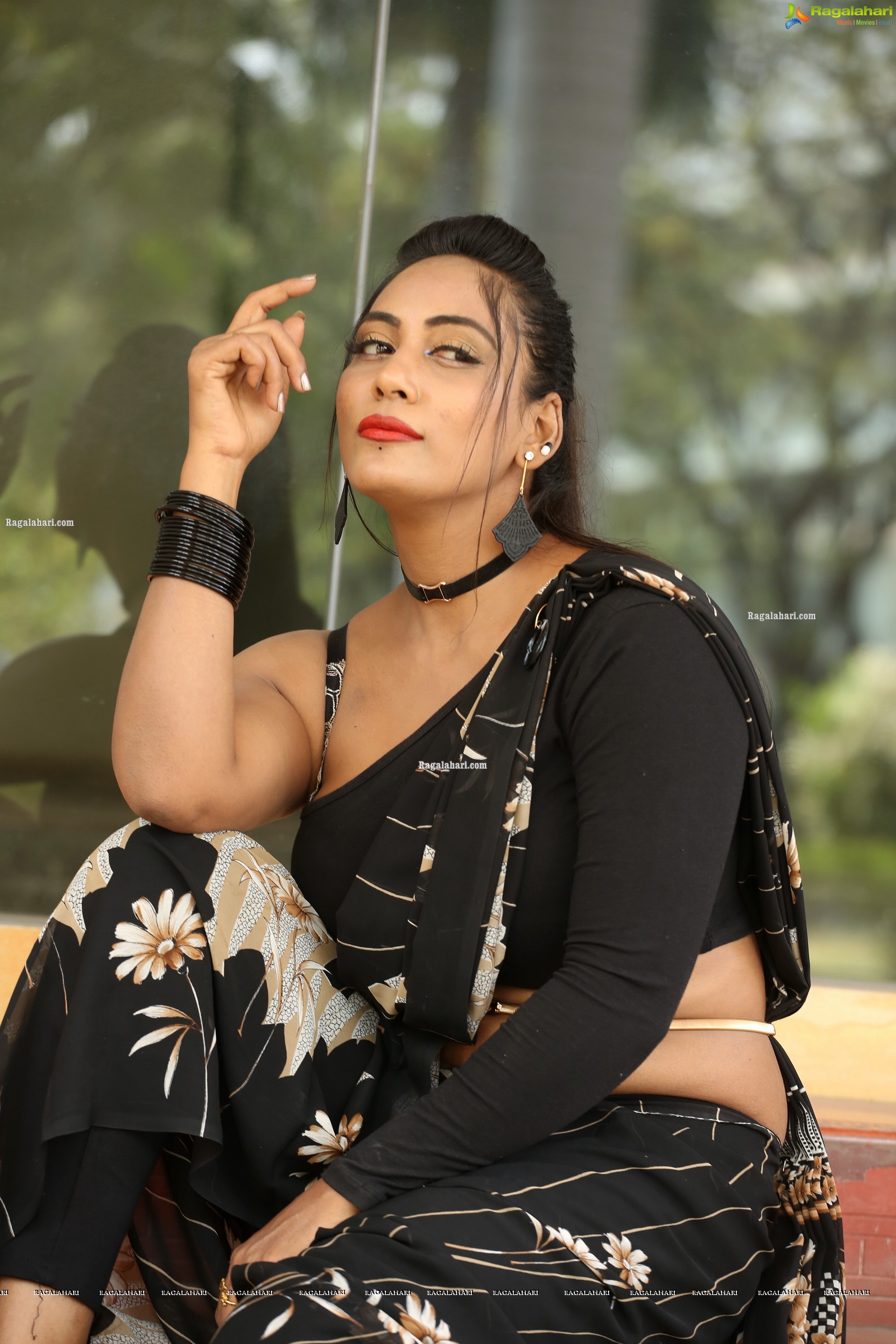 Meghana Chowdary at Ramasakkanollu Trailer Launch, HD Photo Gallery