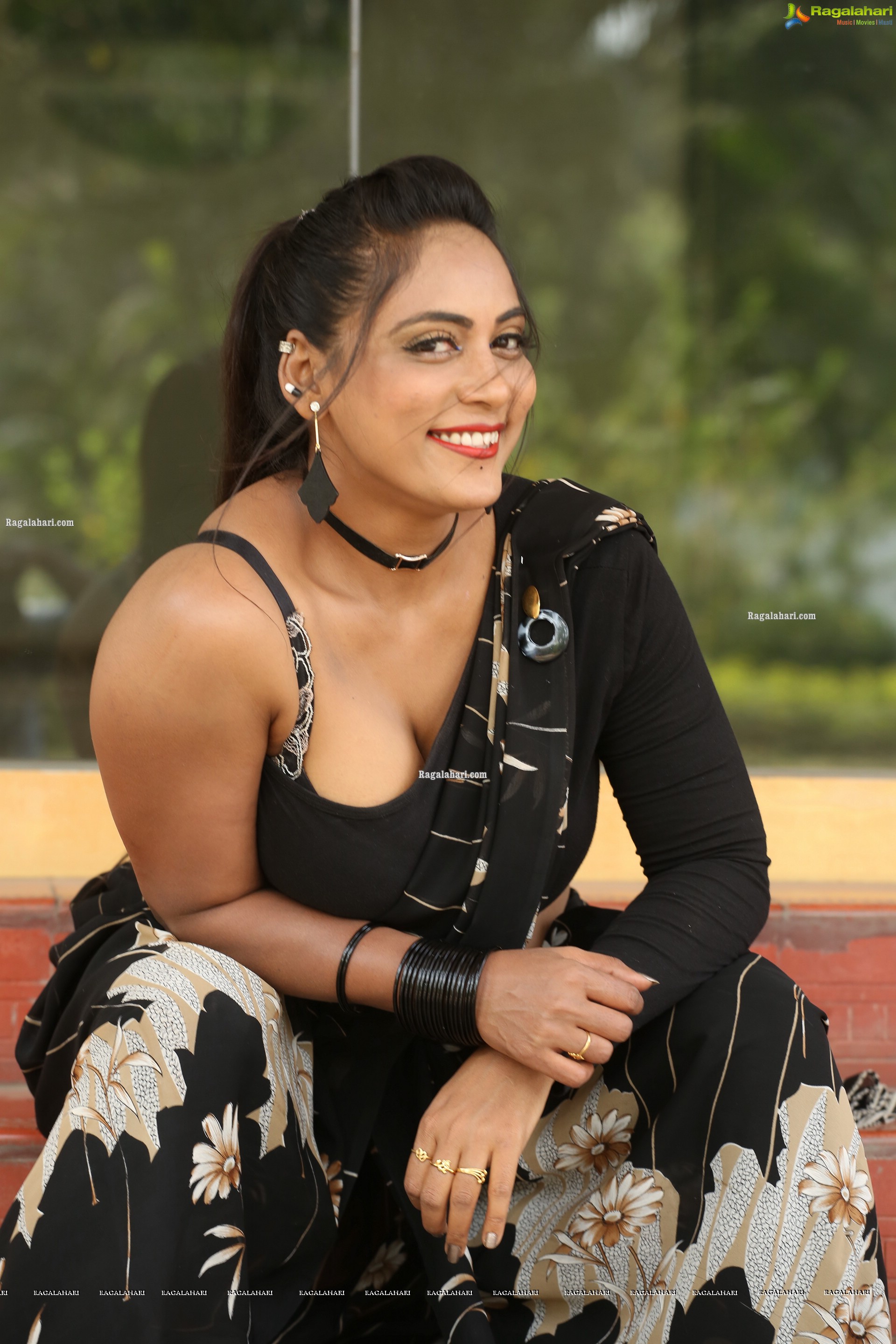Meghana Chowdary at Ramasakkanollu Trailer Launch, HD Photo Gallery