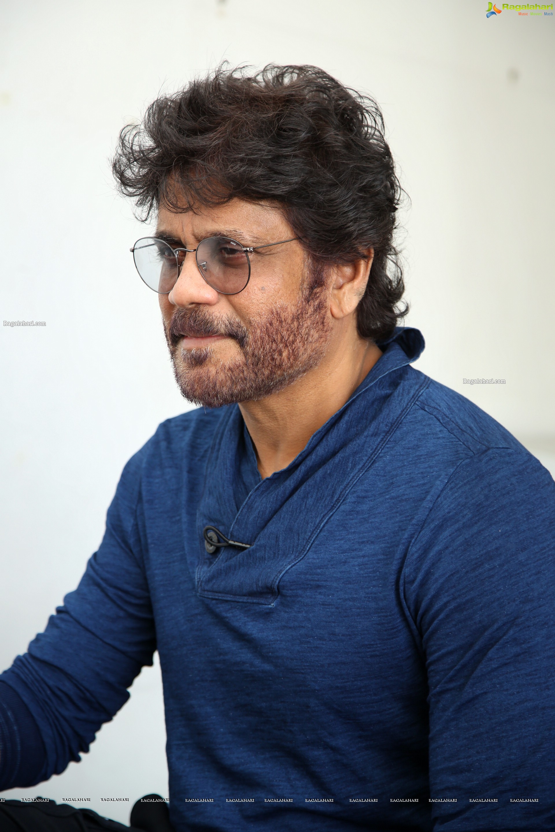 Nagarjuna at Wild Dog Movie Interview, HD Photo Gallery