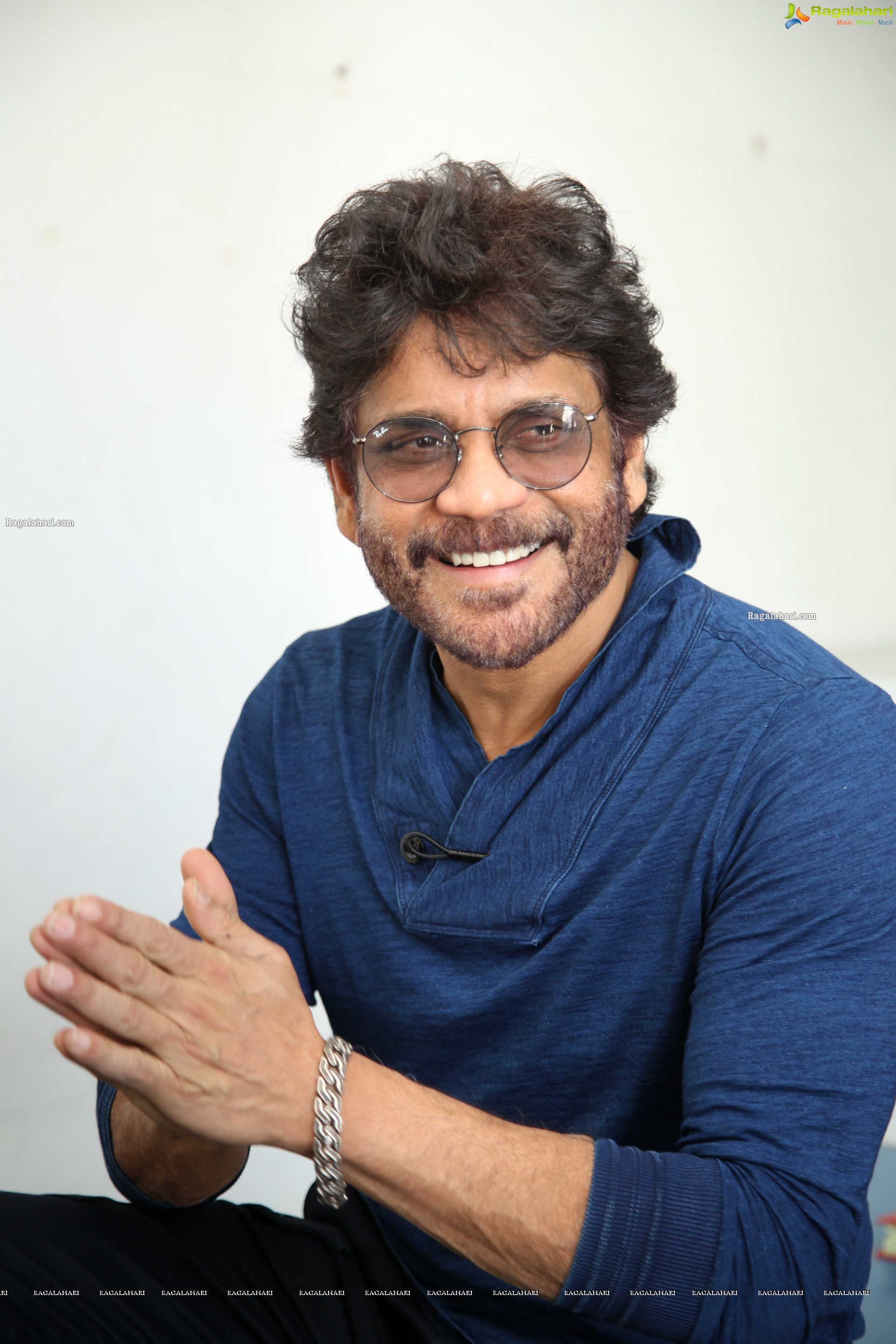 Nagarjuna at Wild Dog Movie Interview, HD Photo Gallery