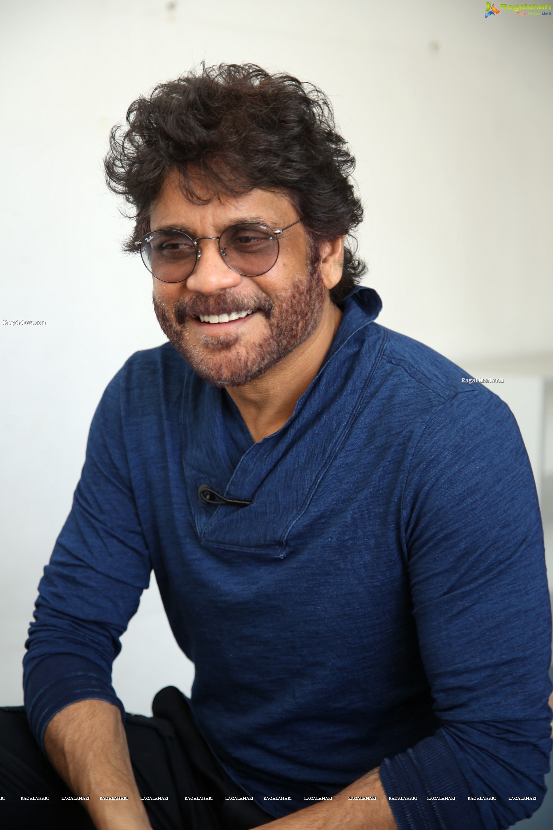 Nagarjuna at Wild Dog Movie Interview, HD Photo Gallery