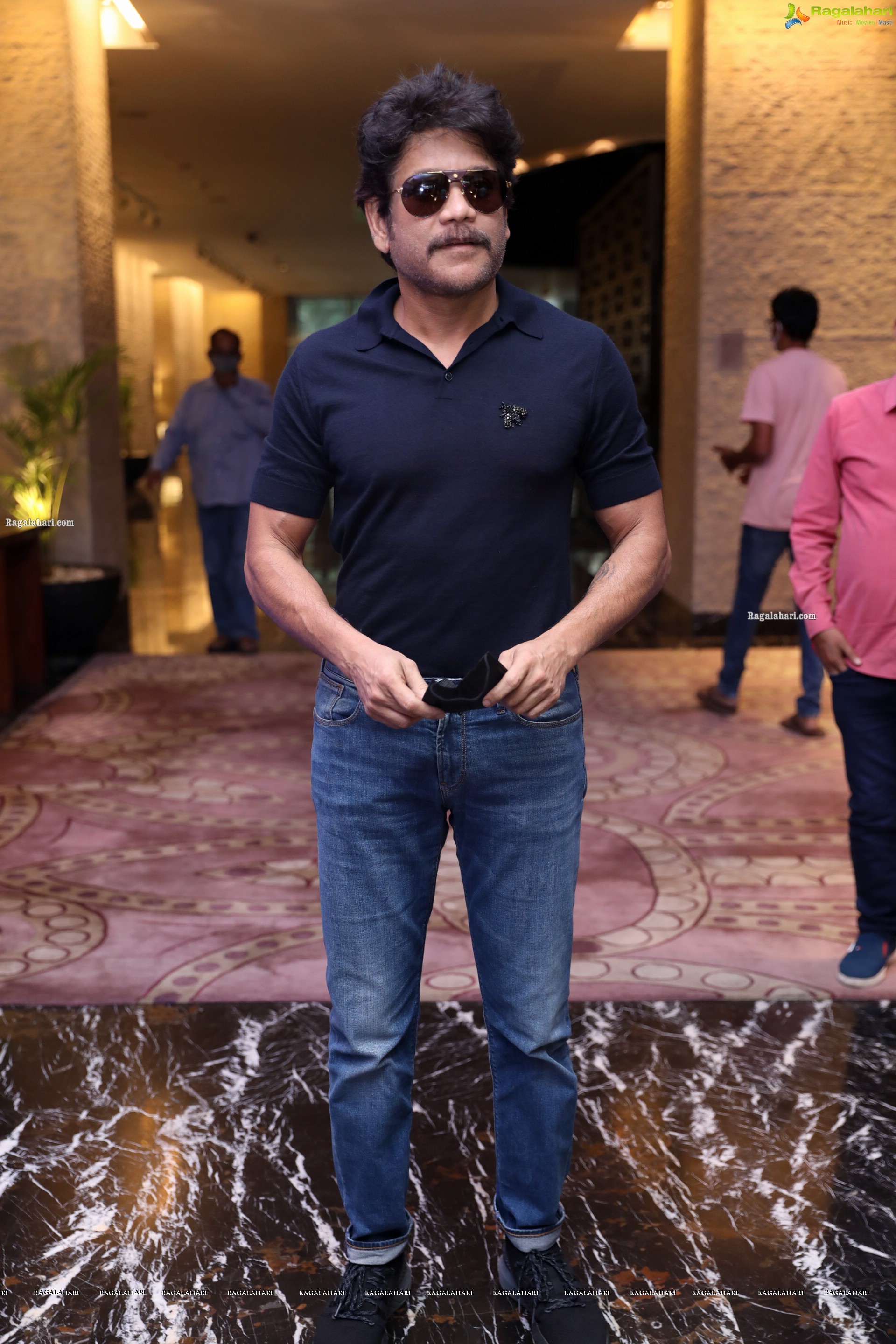 Nagarjuna at Wild Dog Movie Press Meet, HD Photo Gallery