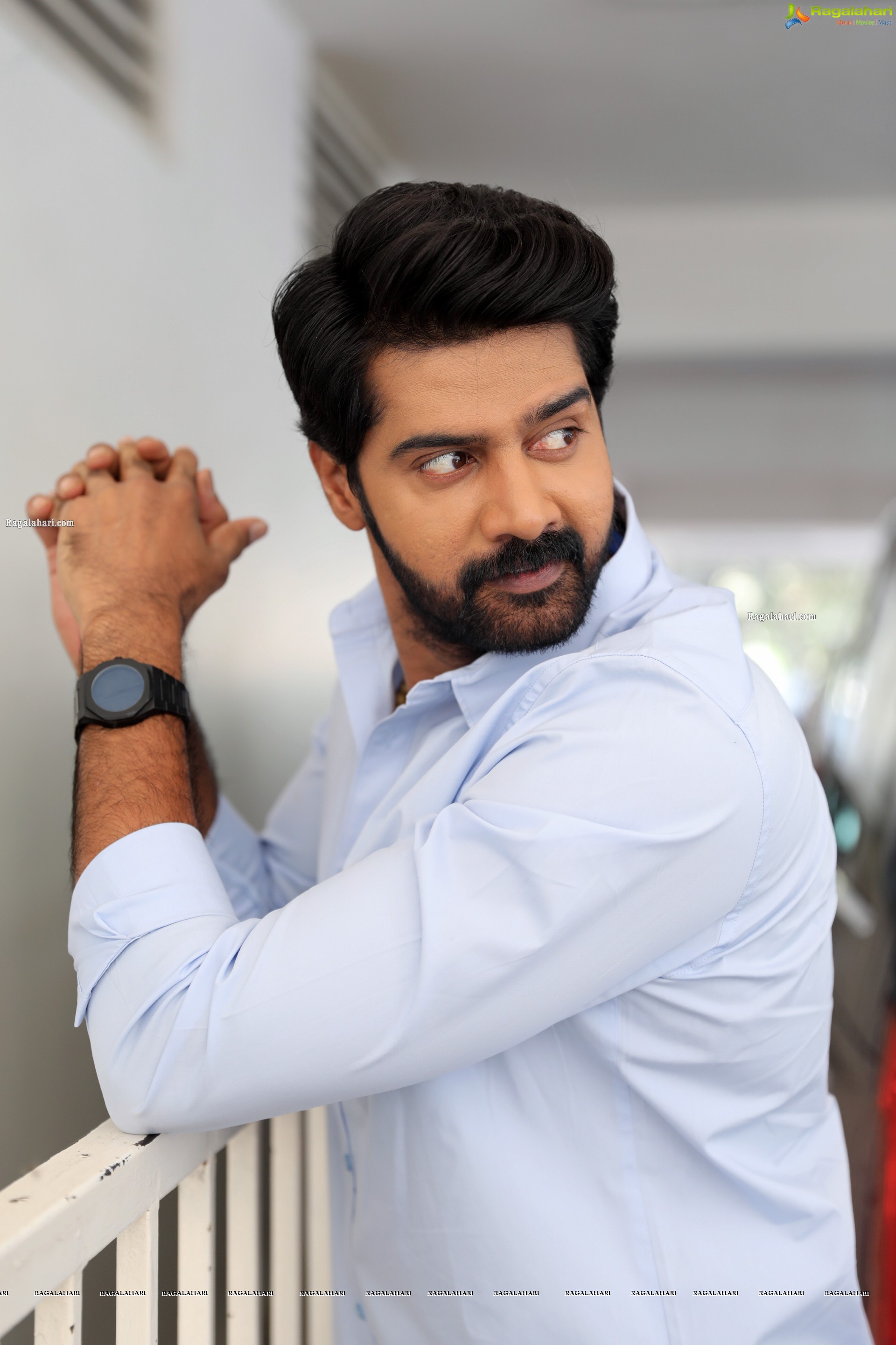 Naveen Chandra at Mosagallu Movie Interview, HD Photo Gallery