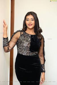 Pooja Jhaveri in Black Bodycon Mini Dress