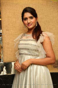 Priya Murthy in Cream Party Dress