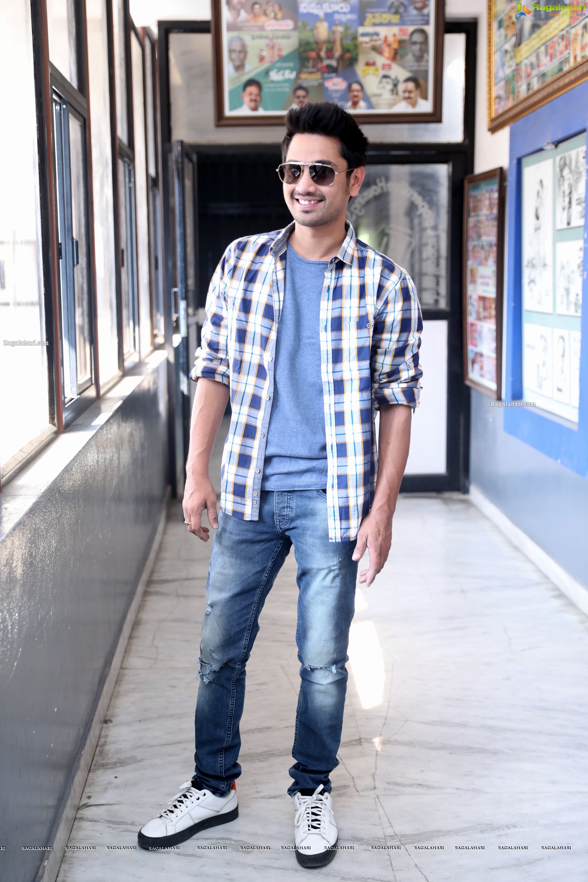 Raj Tarun at Power Play Movie Interview, HD Photo Gallery