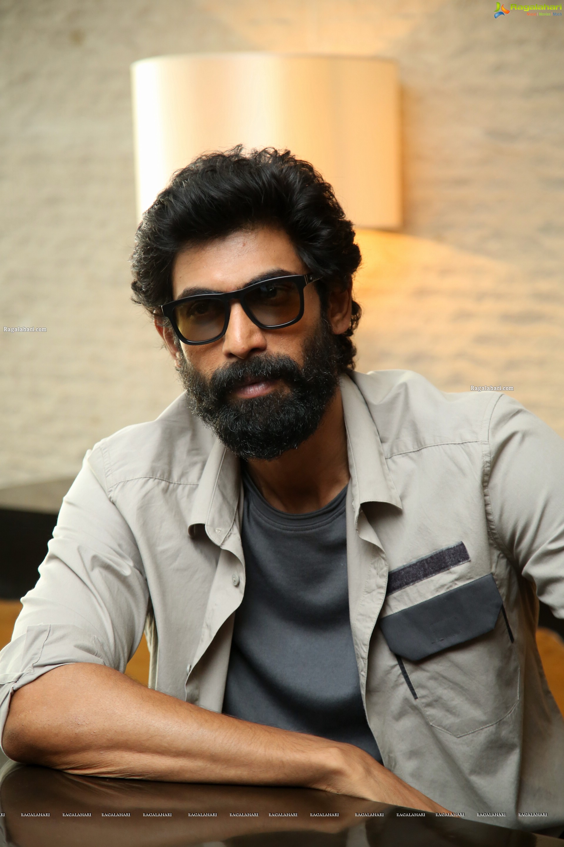 Rana Daggubati at Aranya Movie Interview, HD Photo Gallery