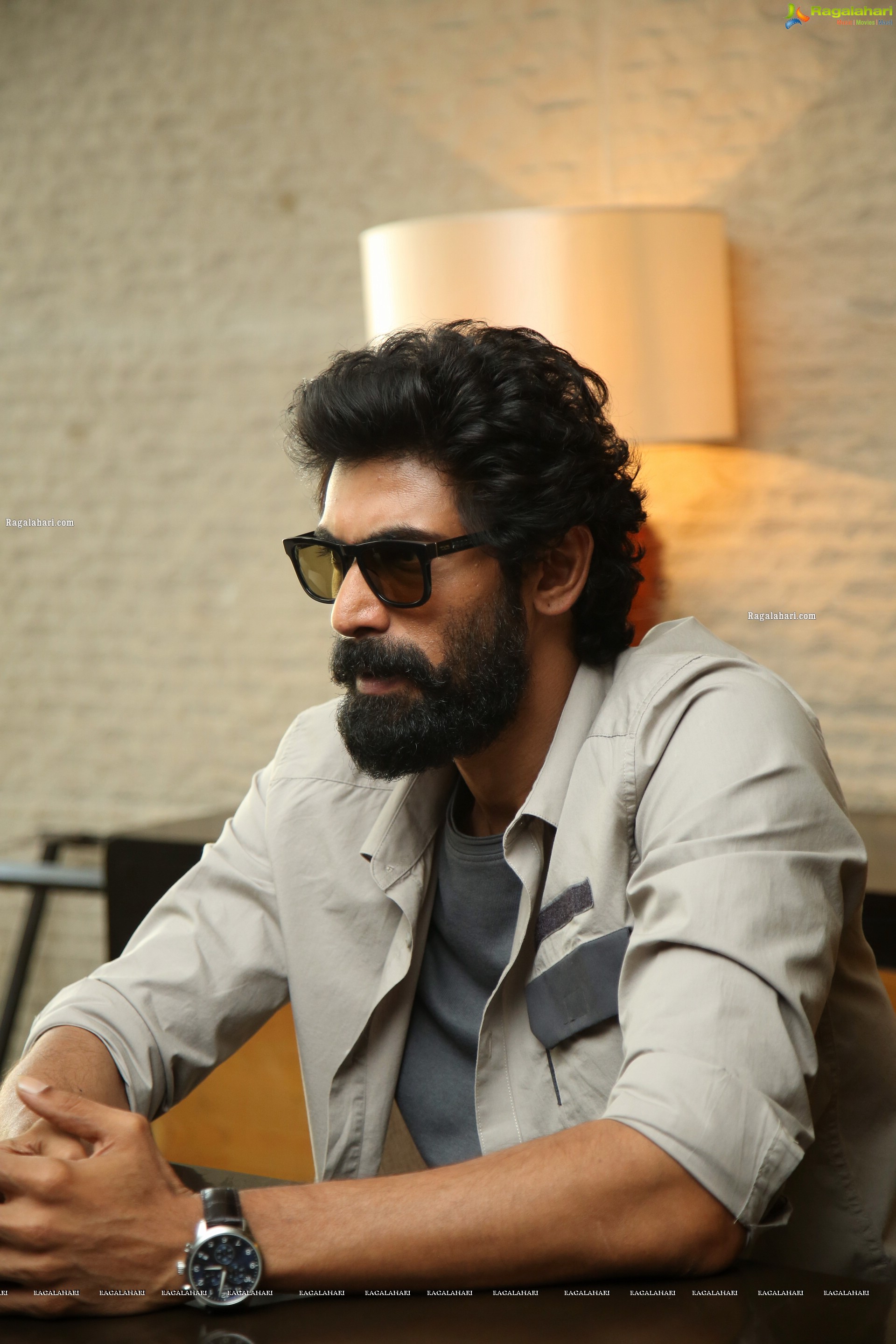 Rana Daggubati at Aranya Movie Interview, HD Photo Gallery