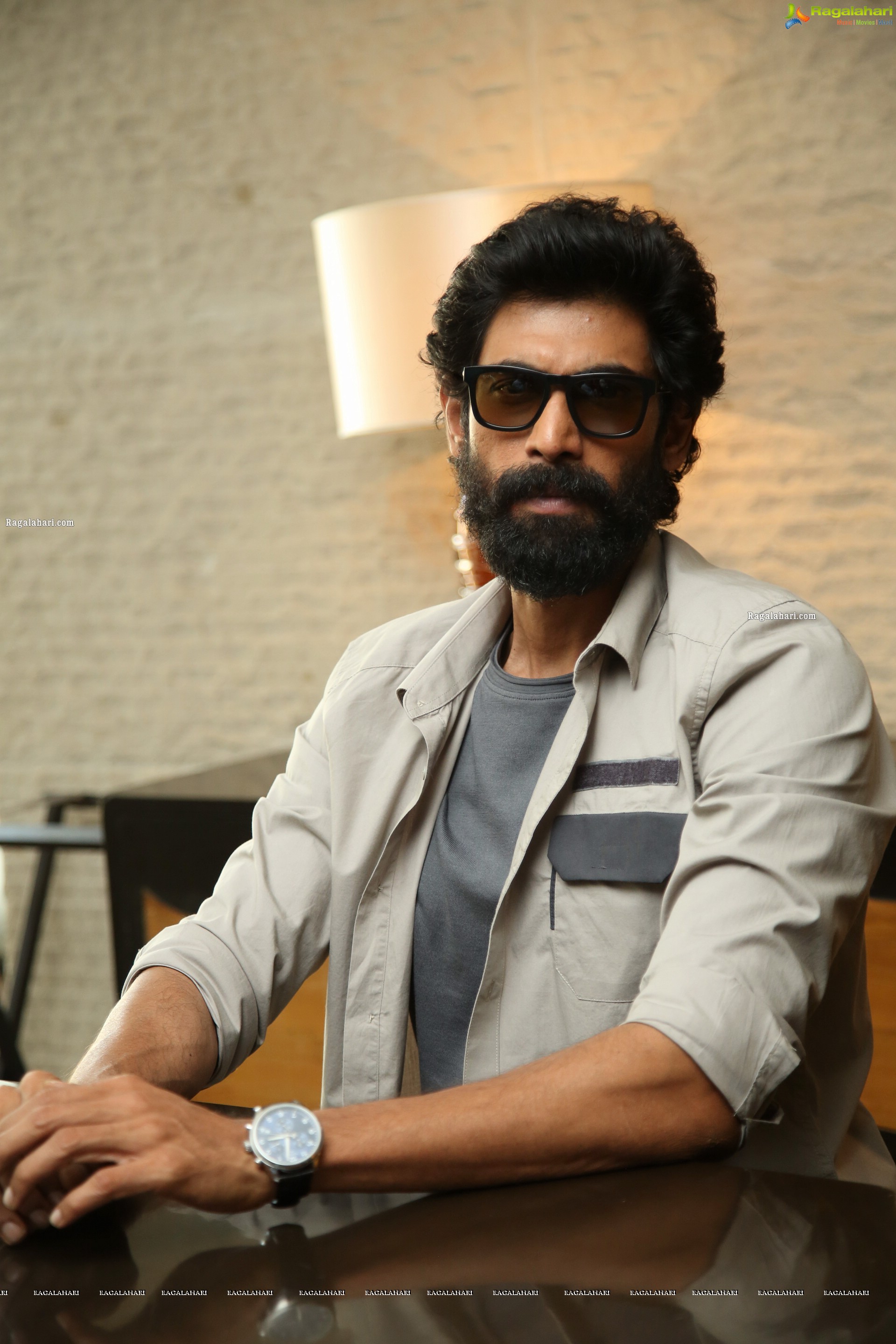 Rana Daggubati at Aranya Movie Interview, HD Photo Gallery