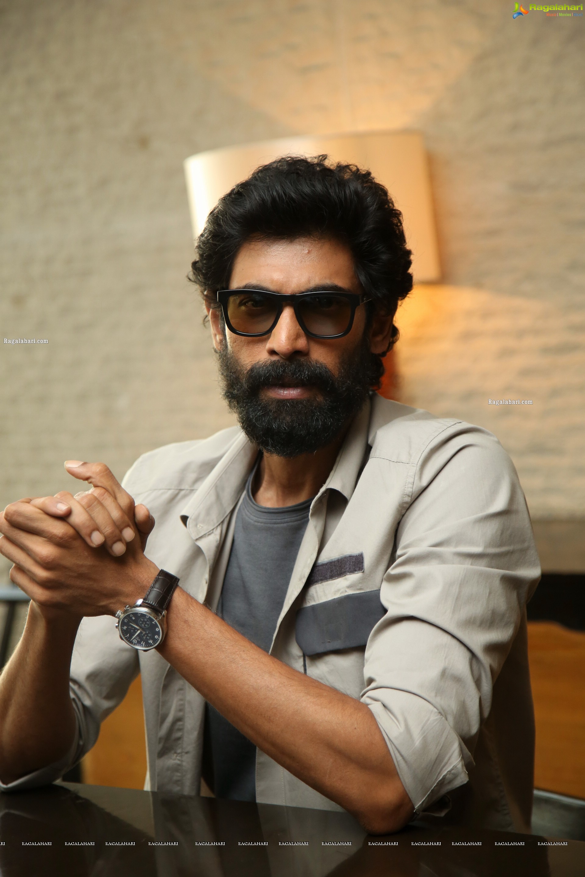 Rana Daggubati at Aranya Movie Interview, HD Photo Gallery