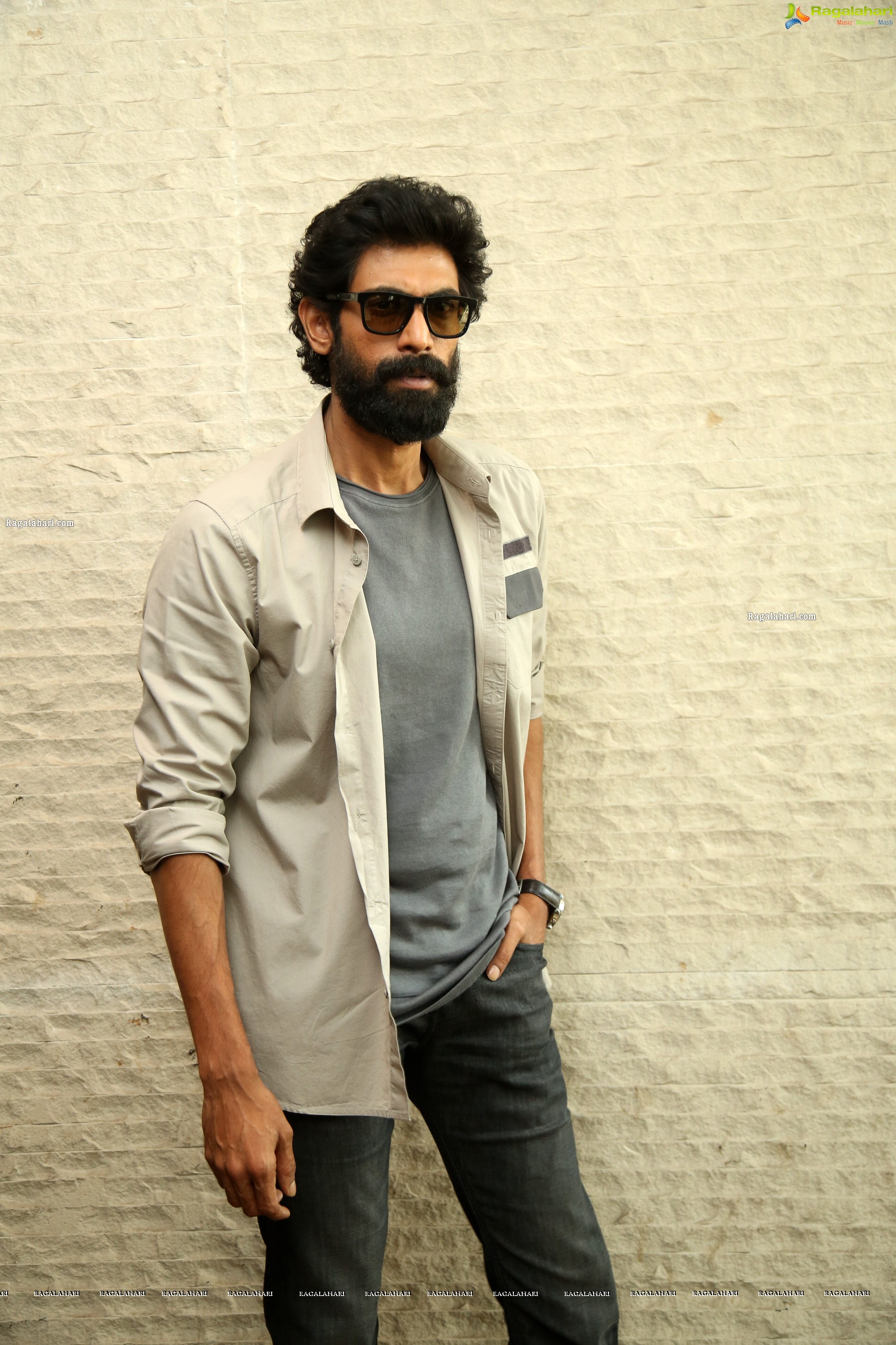 Rana Daggubati at Aranya Movie Interview, HD Photo Gallery