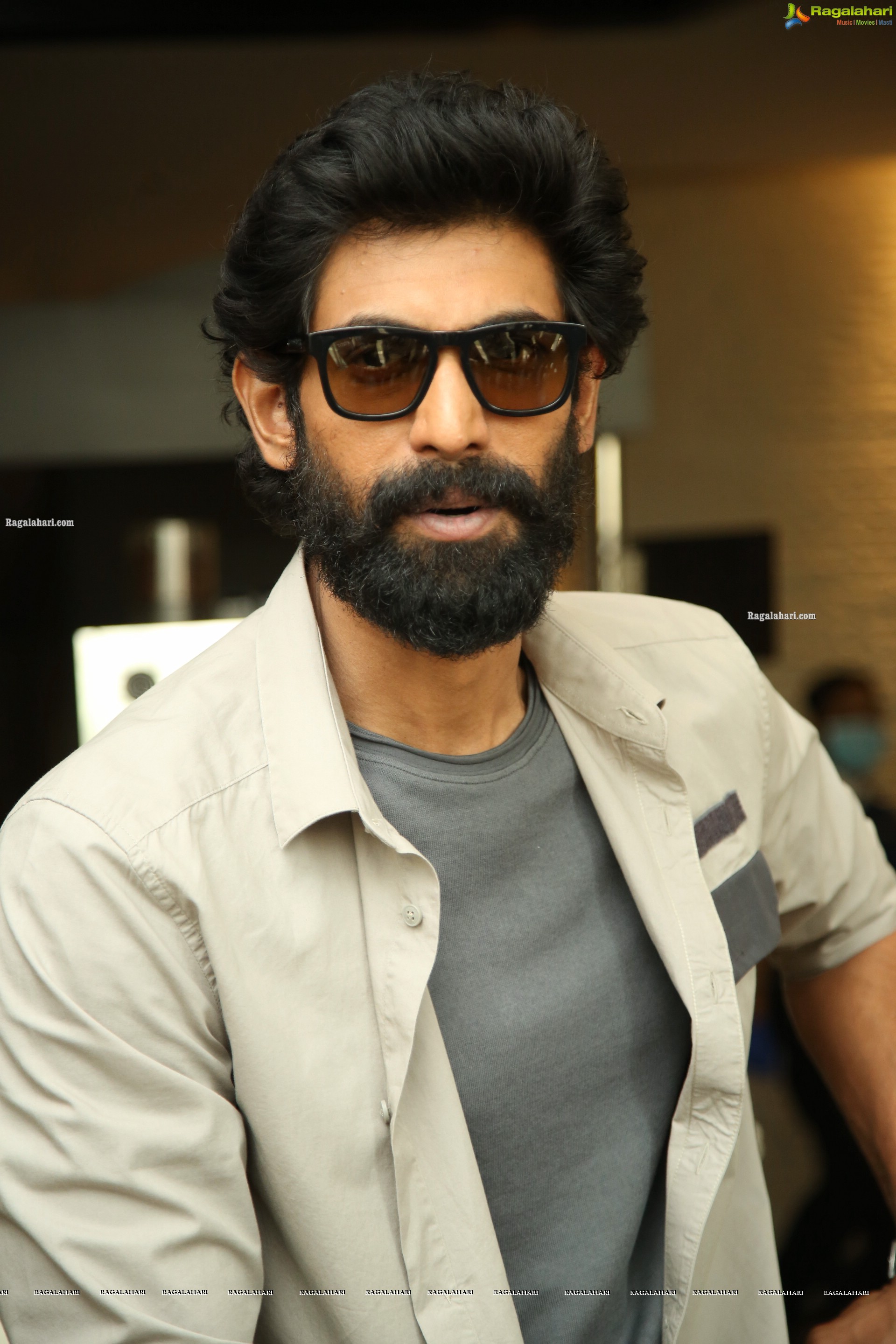 Rana Daggubati at Aranya Movie Interview, HD Photo Gallery