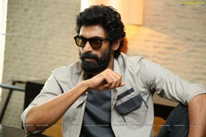 Rana Daggubati at Aranya Movie Interview