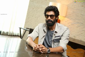 Rana Daggubati at Aranya Movie Interview